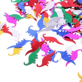 MonkeyJack Funny Colorful Dinosaur Table Confetti Birthay Party Table Decorating Kit