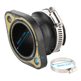 3085044 Carburetor Intake Manifold Boot, Carburetor Flange Carb Mount for Polaris 400 1985 for Polaris 488 Trail 1985