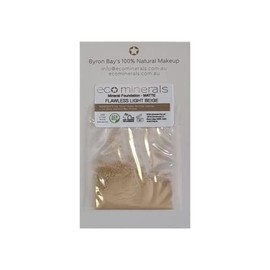 Eco Minerals Mineral Flawless Foundation Sample, 0.3 g, Light Beige