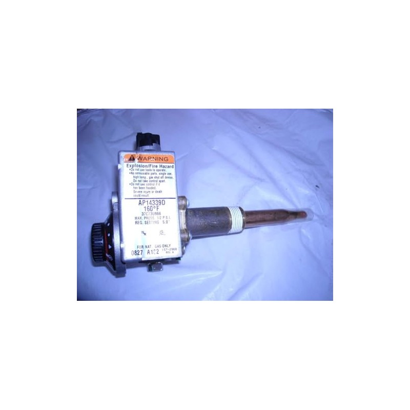 37C73U866 1/2" Water Heater Natural Gas Valve Control