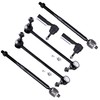 SCITOO 6pcs Front Suspension Kit Inner Outer Tie Rod End
