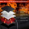 USB Heated Gloves Waterproof Touchscreen 3 Temperature Levels Gloves for
