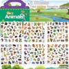 211 PCS Animals Reusable Sticker Books for Kids 2-4, 6