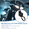 LED Indicator Relay 12 V Motorcycle 2-Pin Universal Moto Flasher