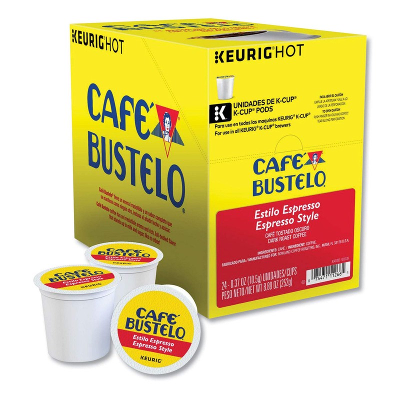 Cafe Bustelo Espresso Style K-Cup for Keurig Brewers, 96 Count