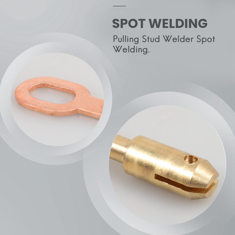 Aswalling Car Body Repair Tool Kit Straight Pull Rings Pads