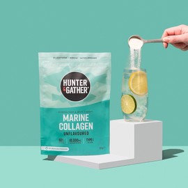 Hunter & Gather 100% Unflavoured Wild Caught Marine Collagen Peptides 300G