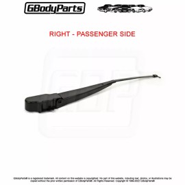 Gbodyparts 78-88 A&G Body Windshield Wiper Blade ARM BLACK Passenger Side RH GM #20301183