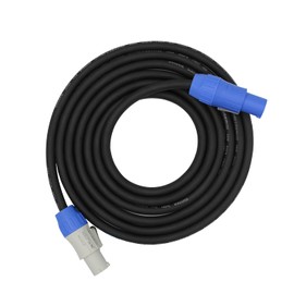 Toronce Hand-Built PowerCon Cable AC 14 AWG Power Cable for LED Screen Beam Moving Head Light Extension Speakon Cable (15Ft_1Pack)