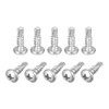 sourcing map #10-5/8" Self Drilling Screws, 120pcs 410 Stainless Steel