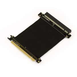 KALEA-INFORMATIQUE Riser-like PCI Express Expansion Mat, PCIe x16 Connectors and Semi Rigid Shielded 6" Tablecloth.