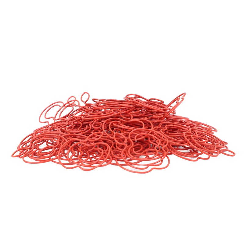 100pcs Fruit Paper Clips Cute Bookmark Pare Clips Portable Funny