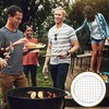 uxcell Stainless Steel Cooling Racks,9.5 Inch Round BBQ Grill Net