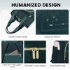 LOVEVOOK 2 in 1 Women's Handbag Backpack, dark green, Rucksack