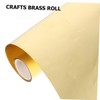 Mobestech 1roll High Hardness Brass Foil Sheet Thick Metal Strip