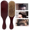Beard Brush Hair Comb Hairdressing Shaping Comb with Handle for