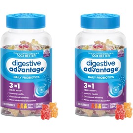 Digestive Advantage - Gomas probióticas (80 unidades, 2 unidades)