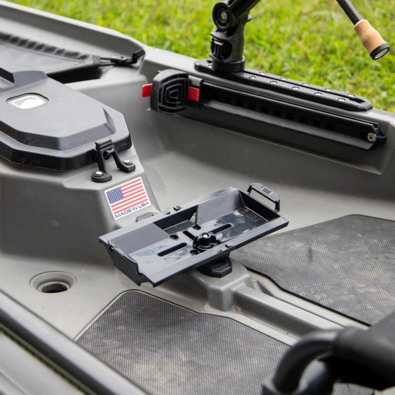 Yakattack Modular Mounting Base For Kayak Storage Boxes Black Durable