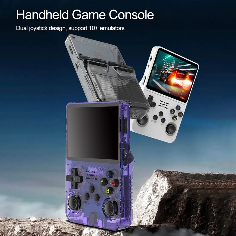 Handheld Game 3.5-inch IPS 640*480 High-clear Screen Supports Multiple Emulators,