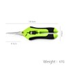 Bostar Small Gardening Pruning Shears Professional Straight Tip for Picking