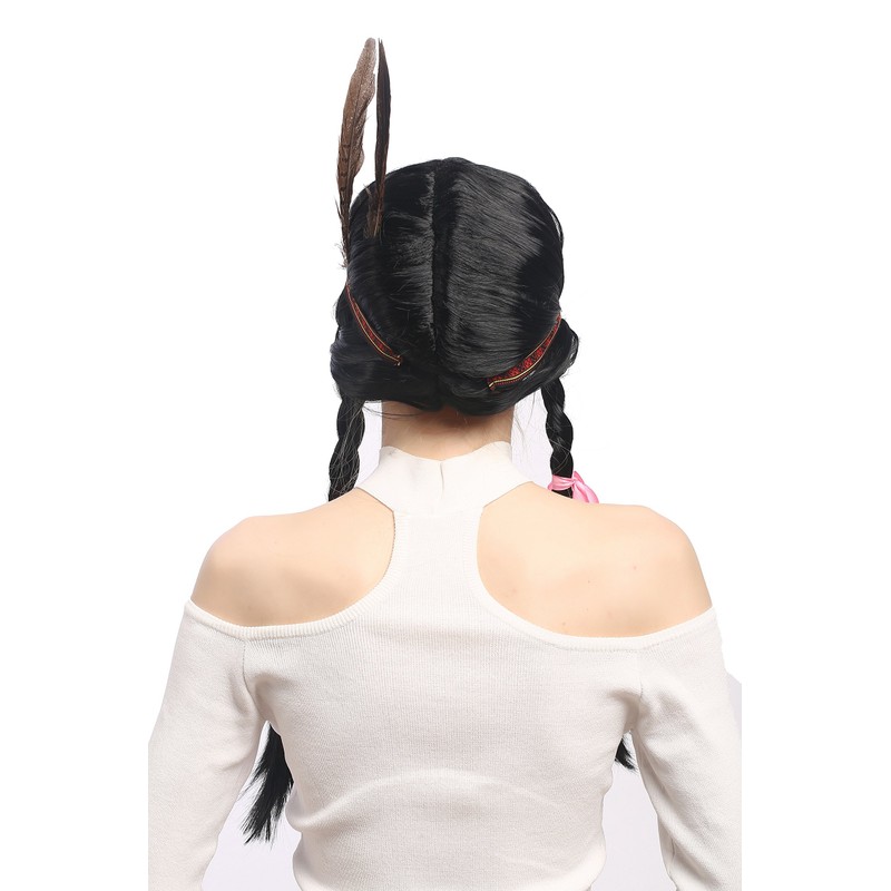 WIG ME UP - WG-7001-ZA103 Women's Wig Black Carnival Indian