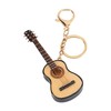 MoonEmbassy Keychain, Guitar, Miniature Guitar, Musical Instrument Gift with Case