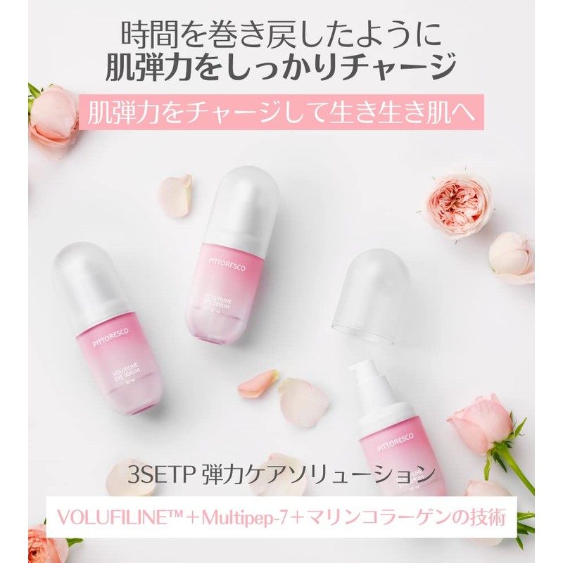 Pittoresco Volfilin Eye Serum, Eye Serum, Whitening Function, Reduces Wrinkles,