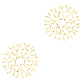 Operitacx Sets Jewelry Making Beading Board u Shape Pendant Hooks Wire Protectors Pcs