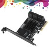 Expansion Card PCIE to 6Port SATA3.0 Hard Disk 6G PCIE3.0