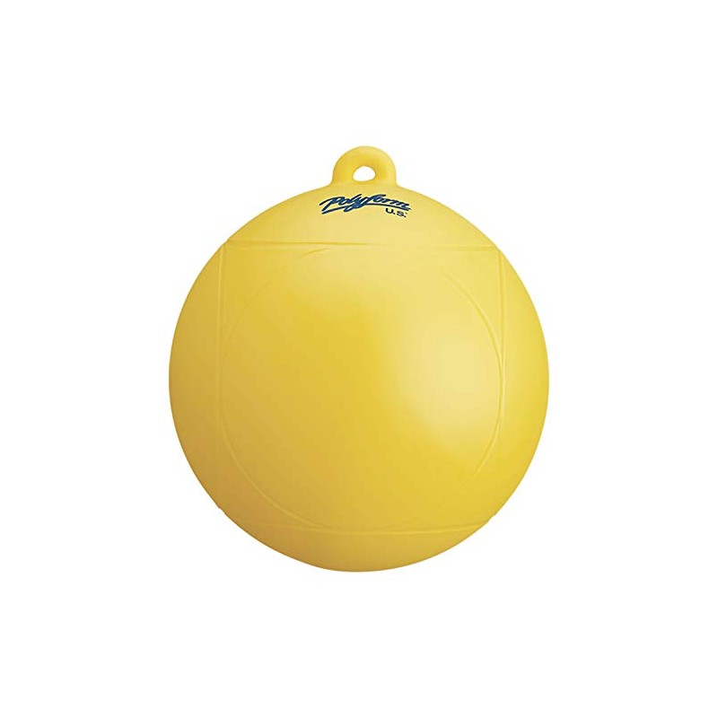 Polyform WS-1 Yellow WS Series Water Ski Buoy - 8"