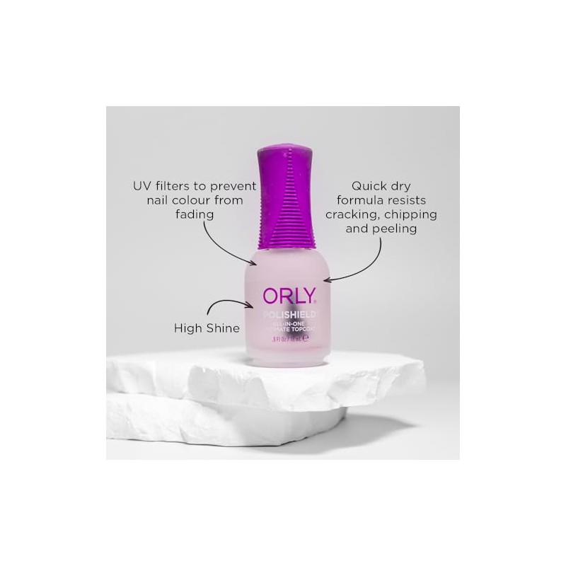 ORLY Polishield All-in-One Ultimate Top Coat by Orly for Women