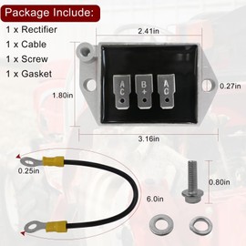 Updated Voltage Regulator Rectifier for Toro Zero-Turn Mowers model 74255