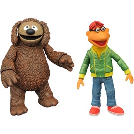 Diamond Select Toys The Muppets Best of Series 1: Scooter & Rowlf Action Figure Two-Pack, Multicolor