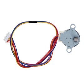 Fielect 24BYJ48 DC 12 V 19 x 24 mm Micro Velocidad Reducción Motor Mini Caja de engranajes Motor para Coche RC Robot Modelo DIY Motor 1pcs