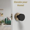 Mega Handles Buena Passage Door Knobs - 1 Pack Reversible