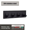 Kingdong Key Holder for Wall 304 Stainless Key Hooks Adhesive