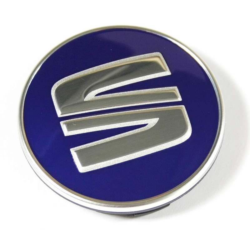 Seat 6F0071409CW5L Wheel Trim Hub Cap (1 Piece) Mystery Blue