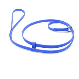 Jelly Pet Grooming Lead for Dogs | Great for Kennels, Veterinarians and Dog Grooming Salons | Biothane Leash - Easy to Clean, Waterproof & Durable Noose Loop | Made in USA | 3/8'' x 4' Royal Blue