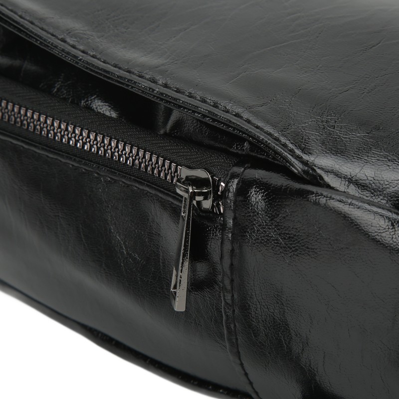 PU Leather Sling Bag Single Strap Shoulder Bag for Outdoor