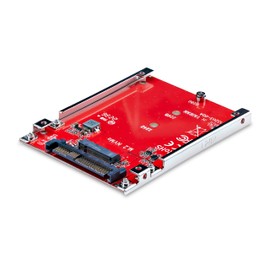 StarTech.com M.2 to U.3 Adapter for NVMe SSDs, PCIe Drive to 2.5-Inch U.3 (SFF-TA-1001) Host Adapter/Converter, TAA Compliant (1M25-U3-M2-ADAPTER)