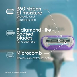 Gillette Venus Gillette Venus Extra Smooth Swirl Women's Razor Blade Refills - 4 Count