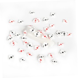 Mikinona Polymer Clay Nail Art Simulation Cards Unique DIY Fingernail Decor Accessories for Women Easy to Use Manicure Materials for Creative Nail Designs