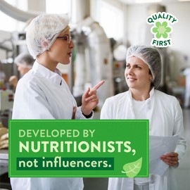 360 Nutrition Super Greens Powder with Probiotics & Digestive Enzymes, Sugar & Gluten Free, Plant-Based Superfood for Gut Health, Immunity - 6.35 oz