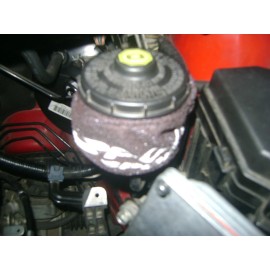 Car-Design-Performance Black Brake/Clutch Reservoir Tank Sock Cover For Honda & Acura Spoon Polyester