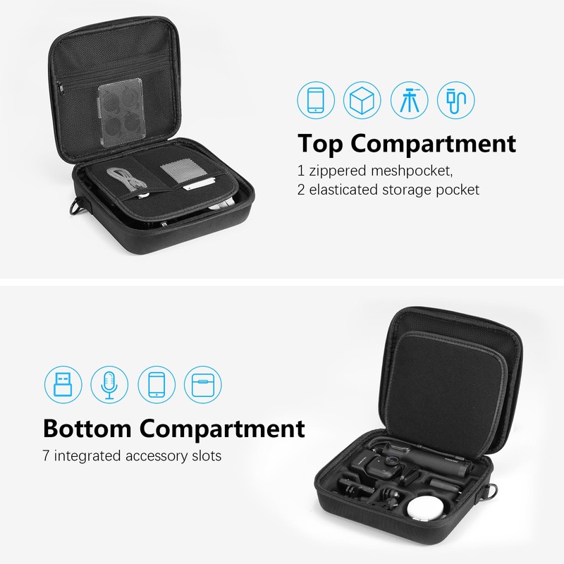AMAZEAR Carry Case for Insta360 Go Ultra Accessories, Insta 360