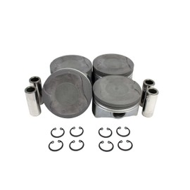 DNJ P929.20 Piston Set Oversize .020 in. (.50mm) For 10-15 Lexus, Toyota CT200h, Prius, Prius Plug-In, Prius V 1.8L L4 DOHC Naturally Aspirated 2ZR-FXE