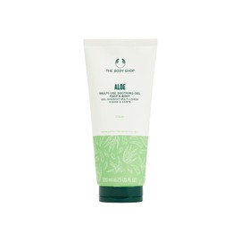 The Body Shop AL Multi-Use Face & Body Gel, 6.8 fl oz (200 ml) (Scent: Aloe)