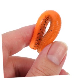 Mipcase 10pcs Dark Floating Fishing Baits Soft Lures for Bass and Easy Use Fishing Supplies for Freshwater and Adventures