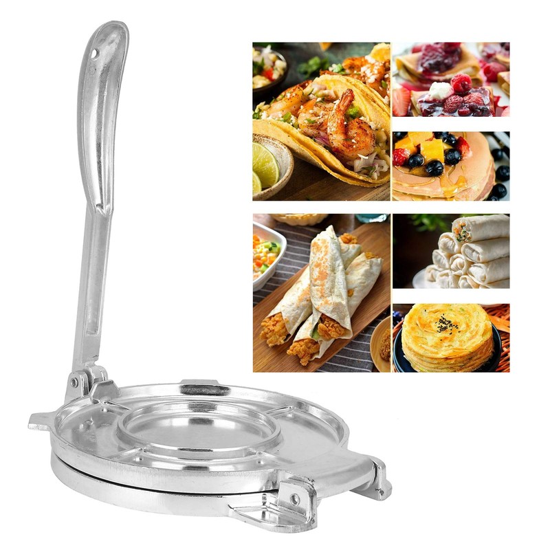 Tortilla Maker, Tortilla Press of Aluminum Alloy, Pastry Dough Press