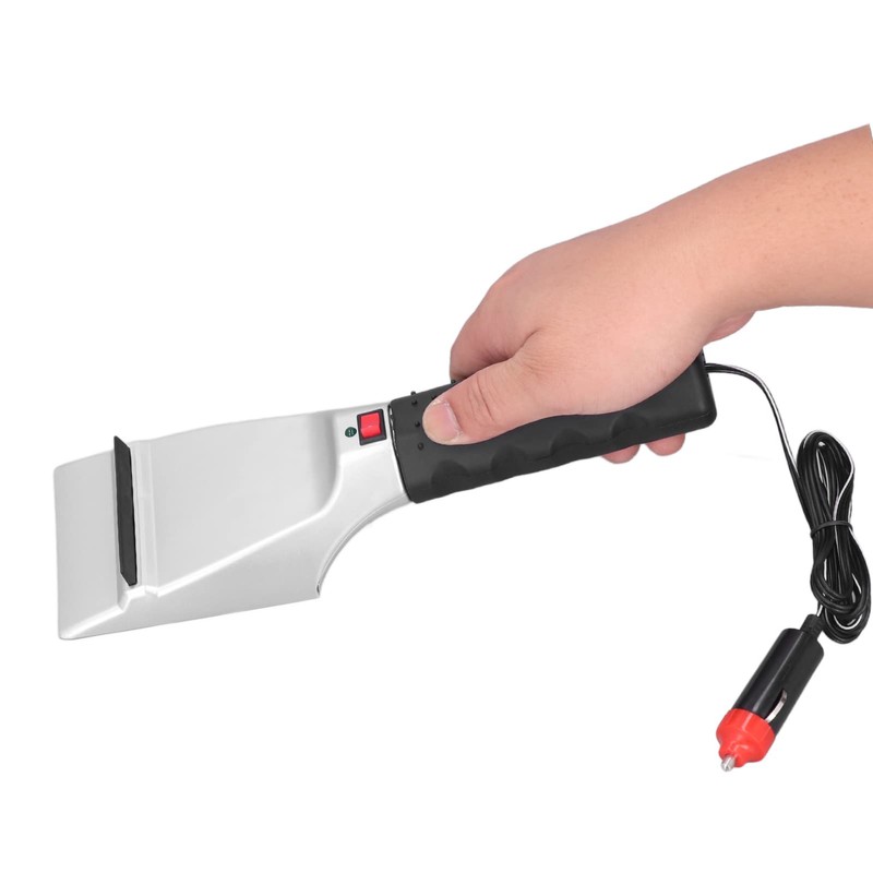 Automatic Heated Snow Shovel, 12V Electric Heated Ice Scraper, Automatic